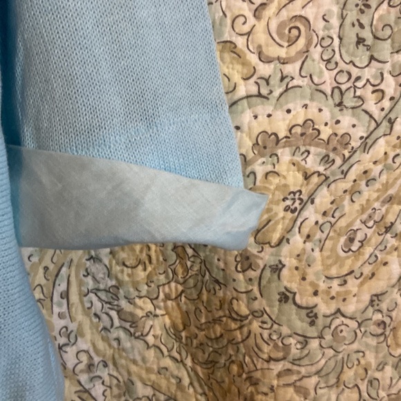 Beautiful Sweater by Talbots petite extra-large sweater blue Used ones - Picture 3 of 5